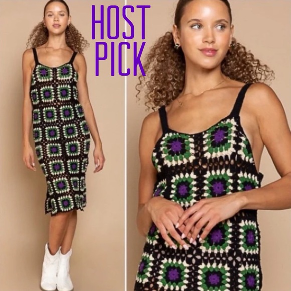 ShopGirlRia Dresses & Skirts - Boho Chic Crochet Dress